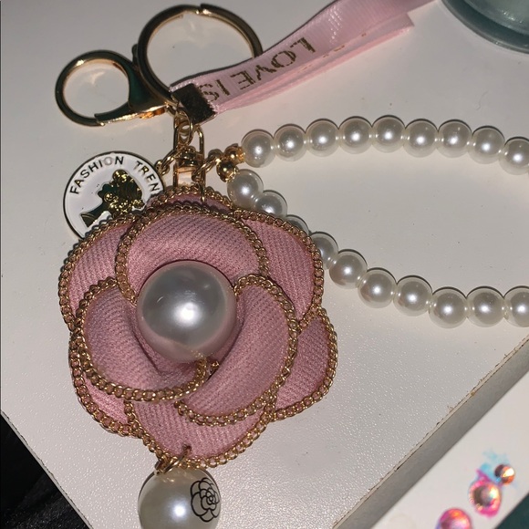 leather Camilla purse/bag charm Keychain - Picture 4 of 4